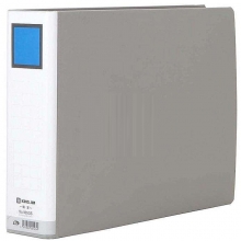 锦宫（KINGJIM）985GS  A4-E 横式 单开管文件夹/A4档案夹 容纸量50mm 灰色