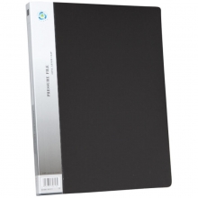 齐心（Comix）AL151A/P A4 长押夹文件夹/资料夹 黑色