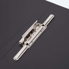 齐心（Comix）AL151A/P A4 长押夹文件夹/资料夹 黑色