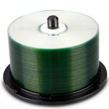 得力（deli）3725 CD-R 52X 700MB 一次性光盘/空白刻录光盘/刻录盘 桶装50片