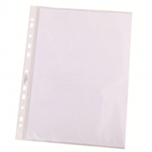 易达（Esselte）356133 复印文件保护套/11孔文件袋/打孔袋 A4/磨砂 厚度0.06mm 100个/盒