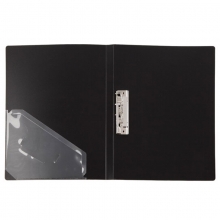 易达（Esselte）88017 舒适型单强力文件夹 A4 背宽18mm 黑色