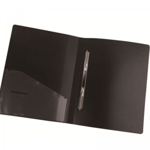 易达（Esselte）88027 舒适型单弹簧文件夹 A4 背宽18mm 黑色