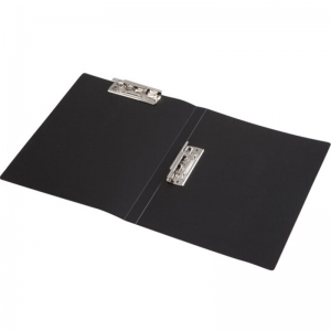 齐心（Comix）A605 双强力夹文件夹/资料夹 黑色