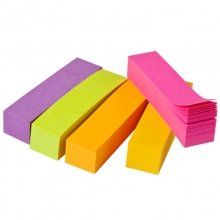3M（3M）670-5AN 纸质分页标签纸/便利贴/指示标签 13*51mm*5色*100片（5色装）