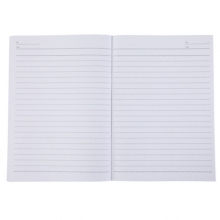 齐心（COMIX）C4501 无线装订本/胶装本/笔记本 A4 80页 6本装 封面混色