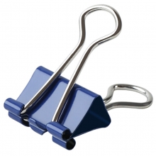 齐心（Comix）B3633 筒装3#彩色长尾票夹/燕尾夹/长尾夹/铁夹子/凤尾夹 32mm 24只/筒 装订145页