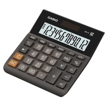 卡西欧（CASIO）MH-12-BK 小型超宽商务计算器 12位 黑色