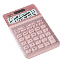 卡西欧（CASIO）JW-200SC-PK stylish时尚摇头式计算器 12位 璨光粉