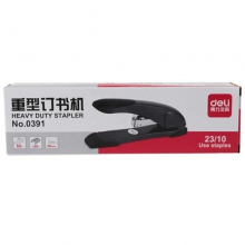 得力（deli）0391 重型订书机/加厚订书器 60页（适用书针23/6~23/10）颜色随机