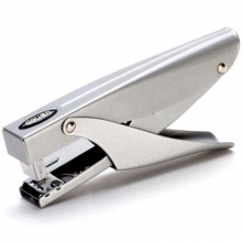 得力（deli）0346 手握式订书机/订书器 20页（适用书针24/6~26/6）颜色随机