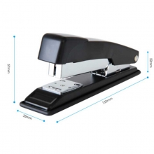 得力（deli）0301 办公订书机/12#订书器 20页 颜色随机 24/6~26/6