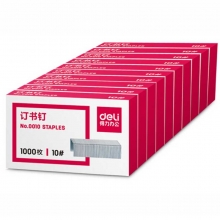 得力（deli）0010 通用型订书钉/10#订书针 12页 10盒装