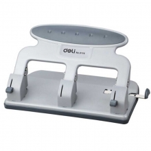 得力（deli）0116 三孔打孔机/打孔器 35页 带标尺 颜色随机