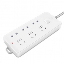 公牛（BULL）GN-402 新国标电源插座/插线板/插排/排插/接线板/拖线板 6位 总控 1.8米