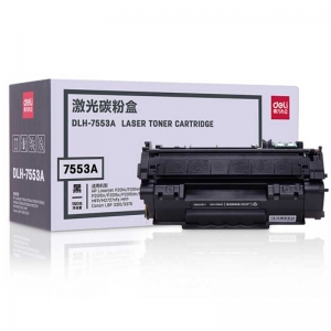 得力（deli）DLH-7553A 黑色硒鼓/激光碳粉盒（适用适用惠普HP P2014/P2015/d/n/x/dn/M2727 佳能 3310/3370）