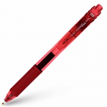 派通（Pentel）BLN105 按动中性笔/超滑速干签字笔（替芯LRN5）0.5mm 红色 12支装