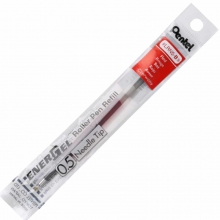 派通（Pentel）LRN5 中性笔芯（适用BL625/BLN75/BLN105/BLN2005）0.5mm 红色 12支装