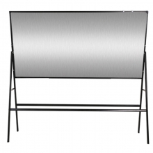 得力（deli ）8786 一体式带架磁性会议白板（A型支架）90*180cm