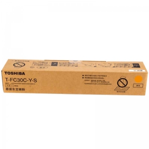 东芝（TOSHIBA）T-FC30C-Y-S 黄色低容碳粉 70g（适用e-STUDIO 2051c 2551c 2050c 2550c）