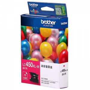 兄弟（brother）LC450XL M 品红色墨盒（适用于MFC-J6710DW J5910DW J6910DW ）