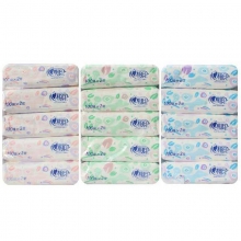 心相印 DT1100 双层压花加厚双层100抽软包装面巾纸/抽纸 5包/提 20提/箱
