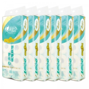 心相印 BT810 心柔系列卷纸/卫生纸 3层 180g*10粒*6提/包