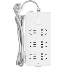 公牛（BULL）GN-109K 6位总控 新国标电源插座/接线板 3米