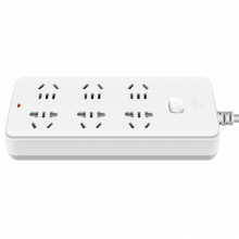 公牛（BULL）GN-109K 6位总控 新国标电源插座/接线板 5米