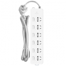 公牛（BULL）GN-313 6位分控 新国标插座/插线板/接线板 3米