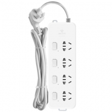 公牛（BULL）GN-311 4位分控 新国际电源插座/插线板接线板 3米