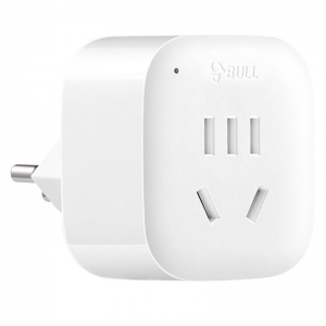 公牛（BULL）GN-L01W 2位瑞士标转国标 电源转换器插座/转换插头 适合国外使用（瑞士 卢旺达等）