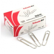 易达（Esselte）90836 大号曲别针/回形针 50MM 100粒/盒 10盒装