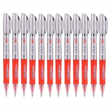 晨光（M&G）GP1530 大容量中性笔/签字笔/水笔（替芯MG-1530） 0.5mm 红色 12支/盒