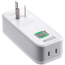 公牛（BULL）GN-93120 无线转换插座/转换插头/电源转换器 总控一转三（竖）