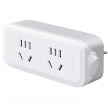 公牛（BULL）GN-93120 无线转换插座/转换插头/电源转换器 总控一转三（竖）