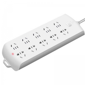 公牛（BULL）GN-B20A0 新国标电源插座/插线板/接线板 10位总控 过载保护 5米