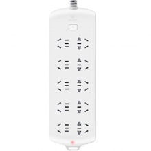 公牛（BULL）GN-B20A0 新国标电源插座/插线板/接线板 10位总控 过载保护 5米