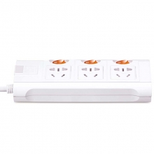 突破（TOP）TZ-D3K3 过载保护 插线板/电源插座/接线板 3位单控 10米