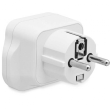 突破（TOP）TZ-38 德标转换插头/转换器/插座 德标转国标（适用于德国/韩国/法国/俄罗斯等）Z38