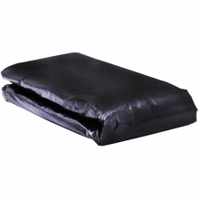 国产 平口中号加厚垃圾袋 50cm*60cm 黑色（加厚型）100只/包