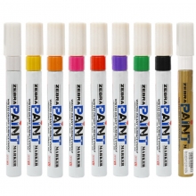 斑马（ZEBRA）MOP-200M PAINT 油漆笔/补漆笔/记号笔/签名签到笔（粉色）