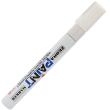 斑马（ZEBRA）MOP-200M PAINT 油漆笔/补漆笔/记号笔/签名签到笔（白色）