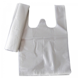 国产 塑料袋/垃圾袋/手提袋/背心袋 40*65cm（白色）加厚型 50个/包