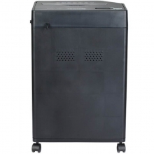 齐心（Comix）S338 强力保密型碎纸机 2×10mm/8张纸/17L/单入口/续航10分钟