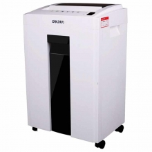 得力（deli）T600 办公碎纸机 单次进纸6张 可碎订书针回形针
