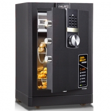 得力（deli） 4087 APP云智能电子密码保管箱WIFI办公保险柜 高62cm 深灰色
