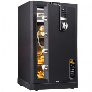 得力（deli） 4088 APP云智能电子密码保管箱WIFI办公保险柜 高72cm 深灰色