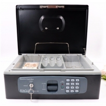 益而高（EAGLE）8868L SD 电子手提金库 大号电子密码锁 375*270*140mm 黑色