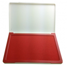 雅齐利（YAQILI）1590 长方形秒速干印台/印泥 150*90mm 红色